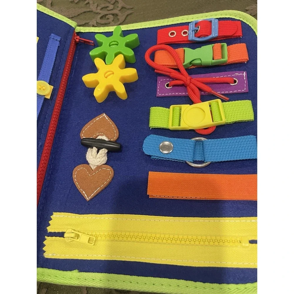 toddler busy board, Cloth‎ Take Along
